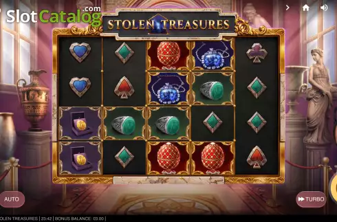 Скрин3. Stolen Treasures слот