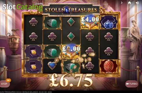 Скрин4. Stolen Treasures слот