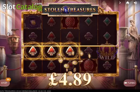 Скрин6. Stolen Treasures слот