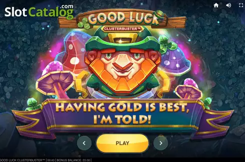 Скрин2. Good Luck Clusterbuster слот
