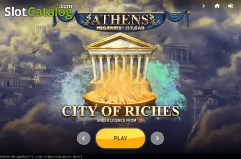 Скрин2. Athens Megaways слот