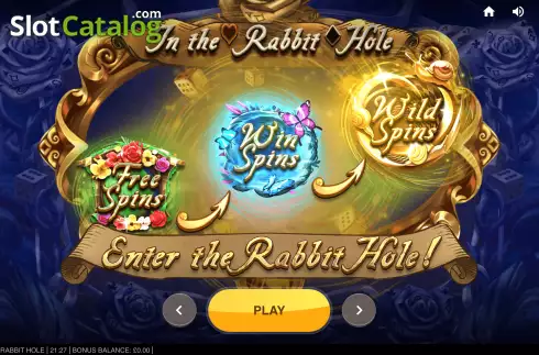 Скрин2. In The Rabbit Hole слот