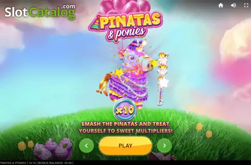 Скрин2. Pinatas and Ponies слот