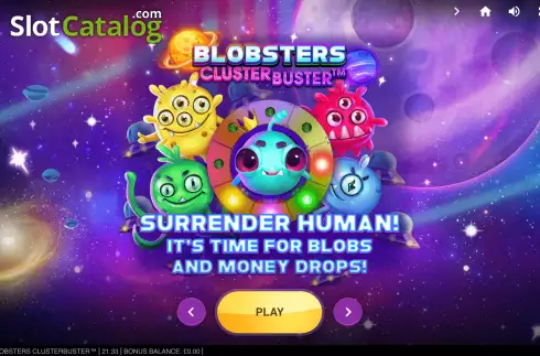Скрин2. Blobsters Clusterbuster слот