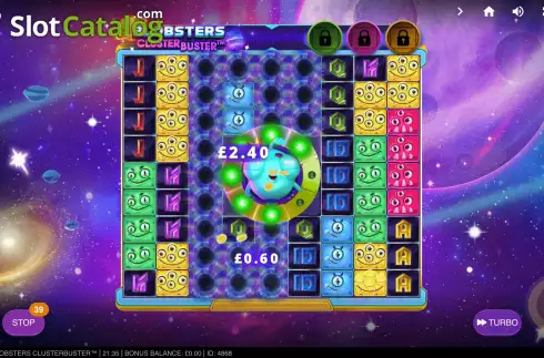 Скрин5. Blobsters Clusterbuster слот