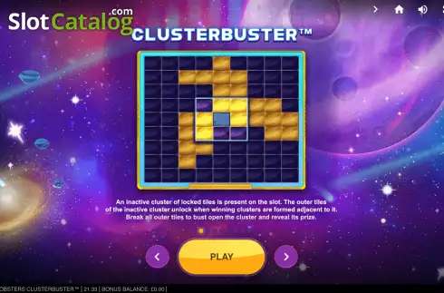 Скрин8. Blobsters Clusterbuster слот