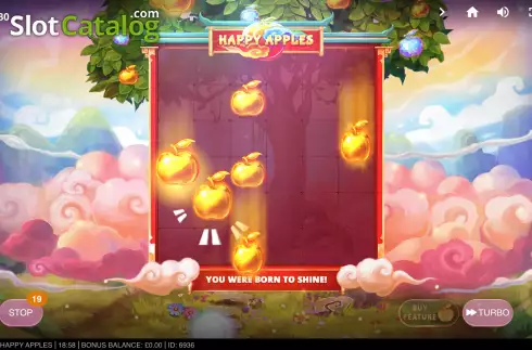Скрин4. Happy Apples слот