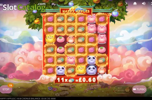 Скрин5. Happy Apples слот