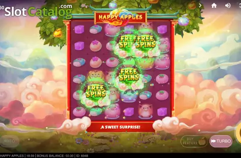 Скрин7. Happy Apples слот
