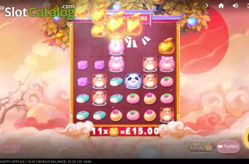Скрин9. Happy Apples слот