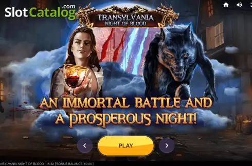 Скрин2. Transylvania Night of Blood слот