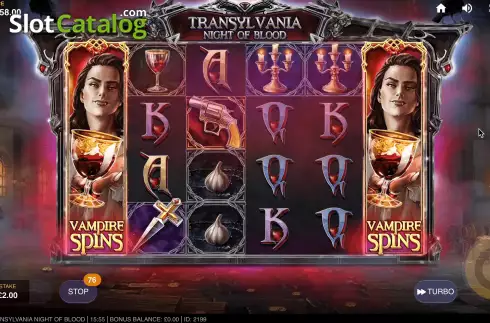 Скрин6. Transylvania Night of Blood слот
