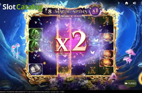 Скрин7. Magic Powers Megaways слот