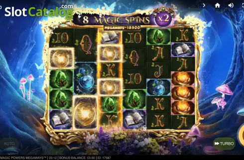Скрин8. Magic Powers Megaways слот