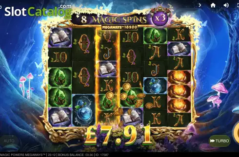 Скрин9. Magic Powers Megaways слот