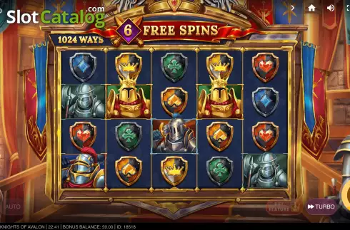 Скрин8. Knights of Avalon слот
