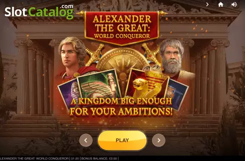 Скрин2. Alexander The Great World Conqueror слот