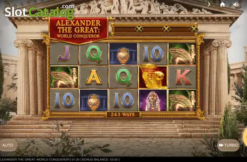 Скрин3. Alexander The Great World Conqueror слот