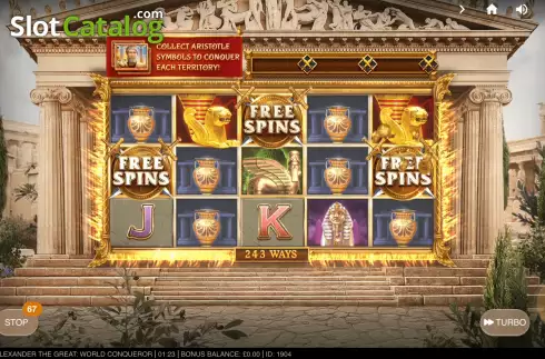 Скрин6. Alexander The Great World Conqueror слот