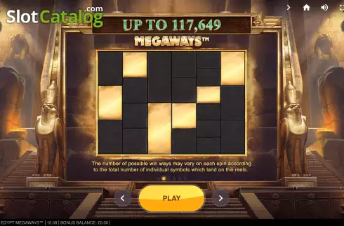 Скрин9. Egypt Megaways слот