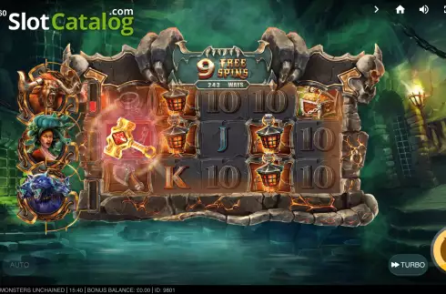 Скрин8. Monsters Unchained слот