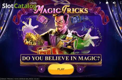 Скрин2. Magic Tricks слот