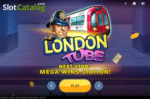 Скрин2. London Tube слот