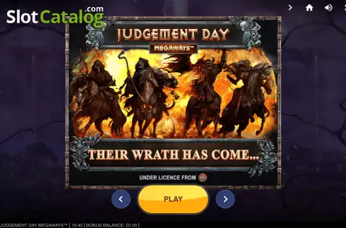 Скрин2. Judgement Day Megaways слот