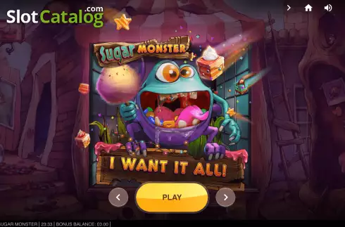 Скрин2. Sugar Monster слот