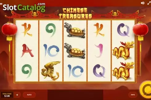 Скрин2. Chinese Treasures слот