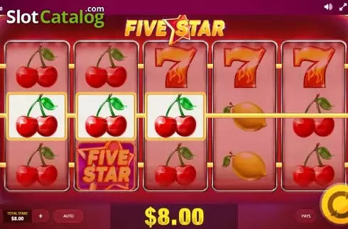 Скрин3. Five Star слот