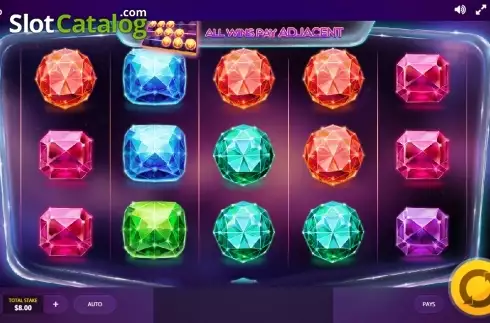 Скрин2. Gems Gone Wild слот