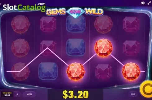 Скрин3. Gems Gone Wild слот