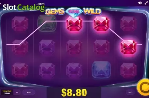 Скрин4. Gems Gone Wild слот