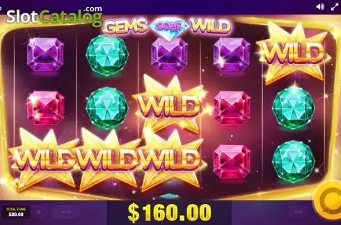 Скрин6. Gems Gone Wild слот