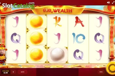 Скрин2. God of Wealth (Red Tiger) слот