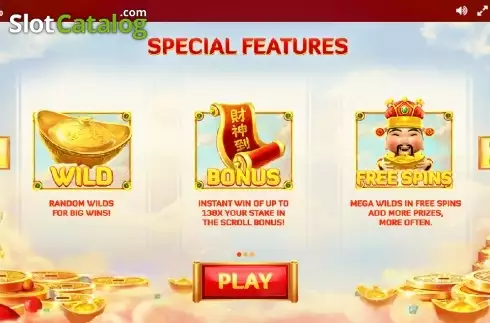 Скрин5. God of Wealth (Red Tiger) слот