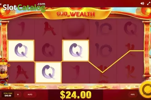 Скрин4. God of Wealth (Red Tiger) слот