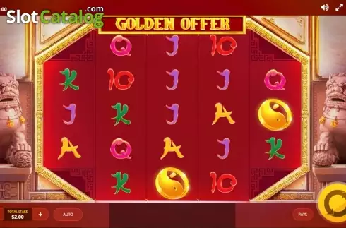 Скрин2. Golden Offer слот