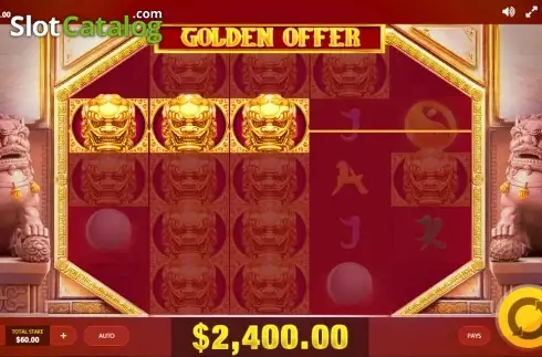 Скрин4. Golden Offer слот