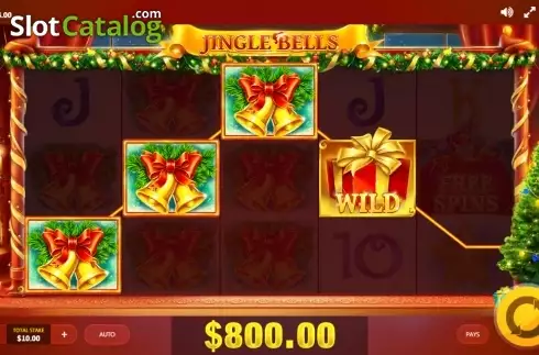 Скрин4. Jingle Bells (Red Tiger) слот