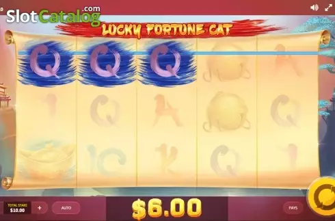 Скрин3. Lucky Fortune Cat (Red Tiger) слот