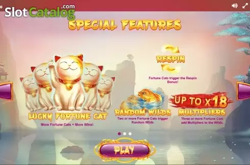 Скрин8. Lucky Fortune Cat (Red Tiger) слот