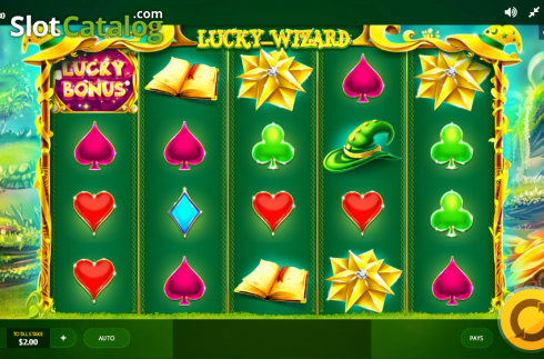 Скрин2. Lucky Wizard слот