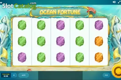Скрин2. Ocean Fortune (Red Tiger) слот