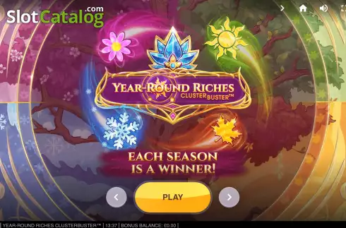 Скрин2. Year-Round Riches Clusterbuster слот