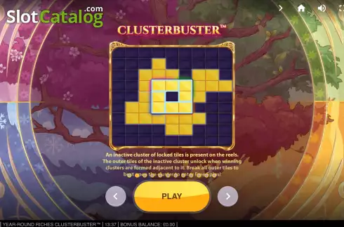 Скрин8. Year-Round Riches Clusterbuster слот