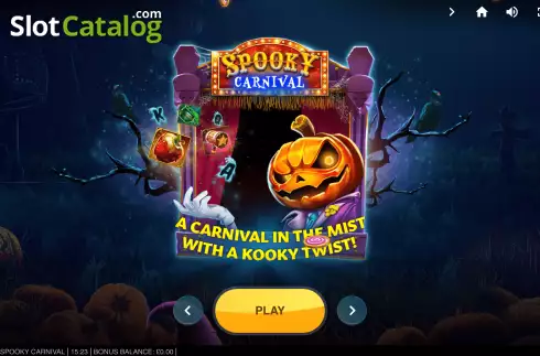 Скрин2. Spooky Carnival слот