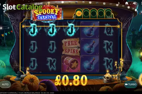 Скрин4. Spooky Carnival слот