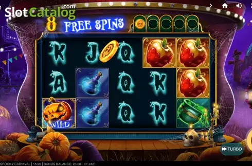 Скрин7. Spooky Carnival слот